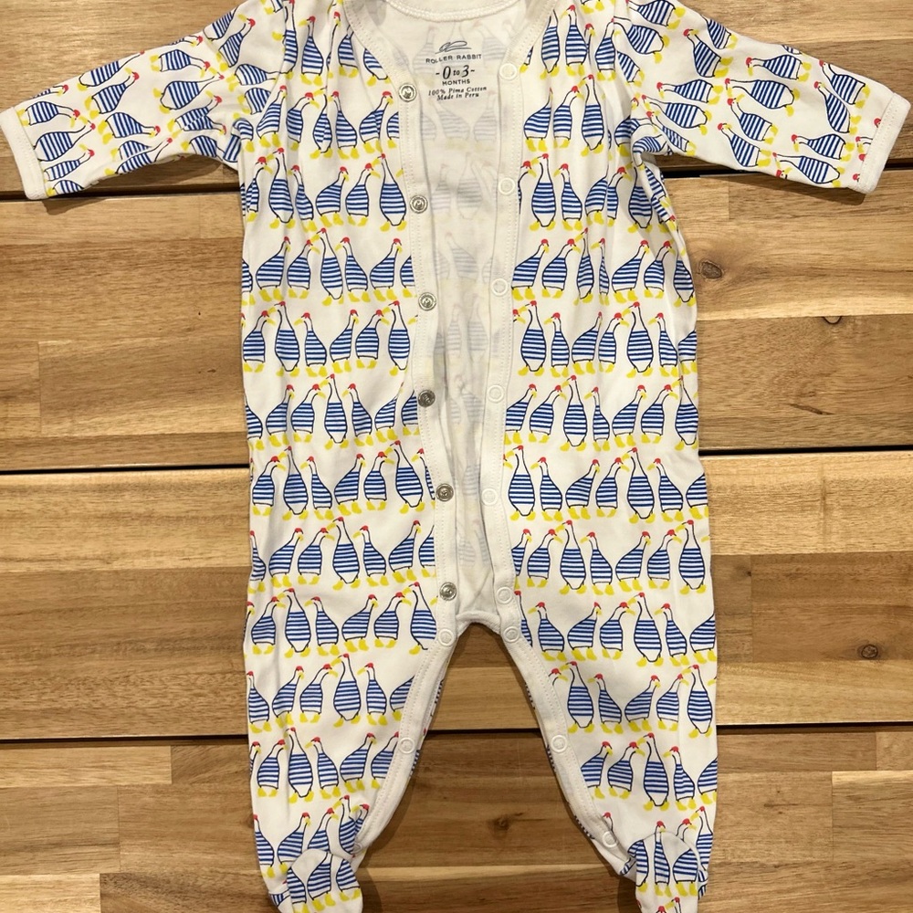 Roller Rabbit infant romper